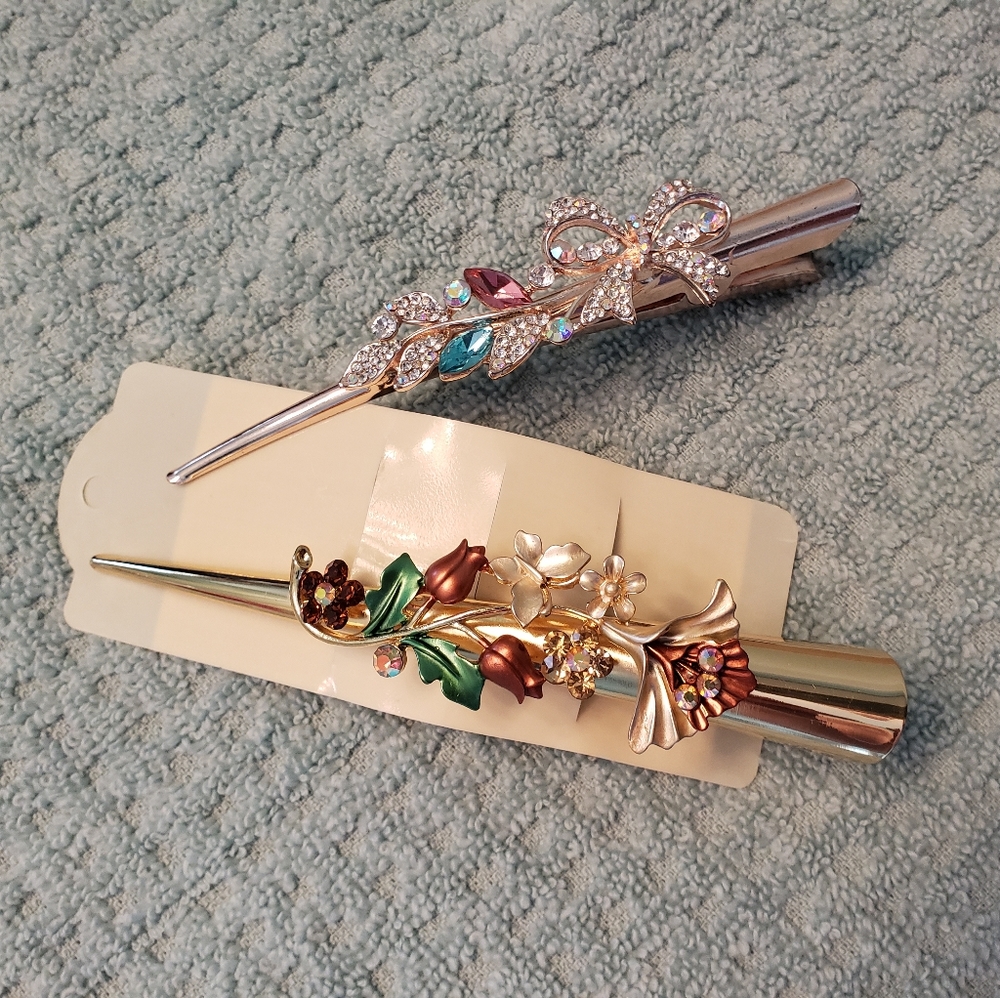 Banana Hair Clips